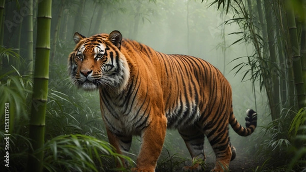 Obraz tiger in the jungle