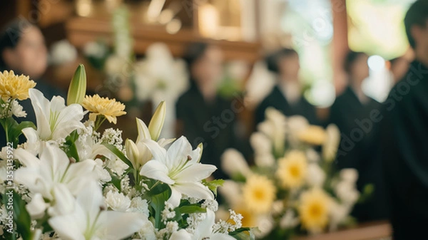 Fototapeta 日本のお葬式