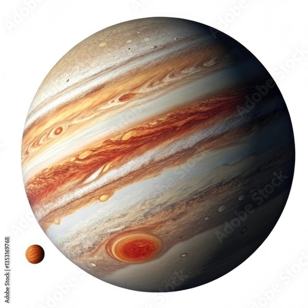 Obraz planet earth on a white background