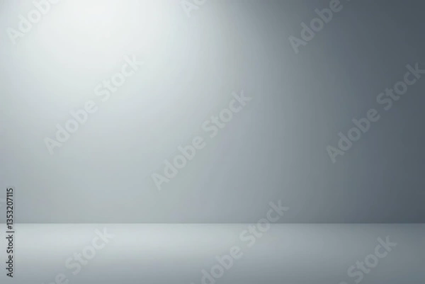 Obraz Abstract gradient gray background, perfect for showcasing products, vector illustration,  presentation, background