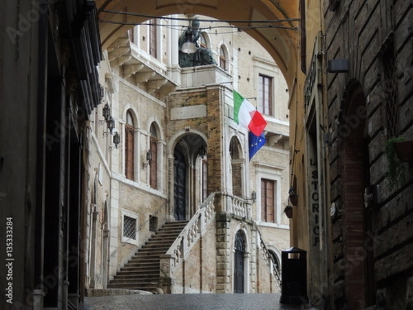 Obraz Fermo - palazzo dei priori