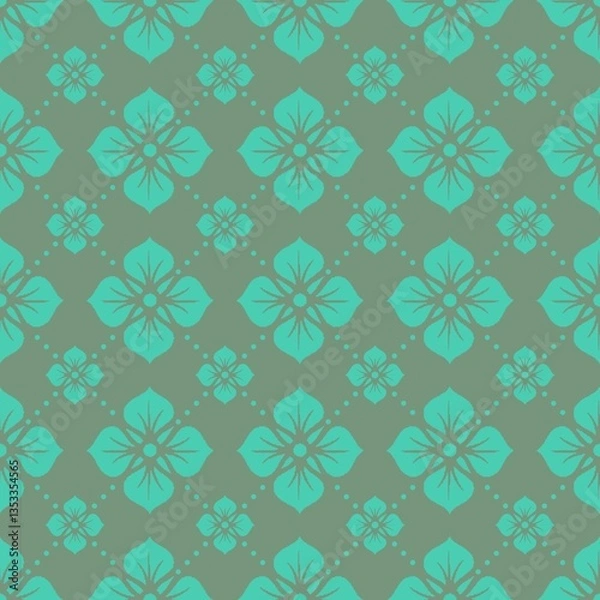 Obraz seamless floral pattern