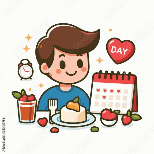 Fototapeta date, calendar, schedule, business, vector, event, icon, time, reminder, day, design, agenda, background, illustration, plan, office, symbol, sign, isolated, web, week, planner, month, food, graphic, 