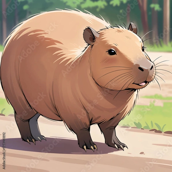 Obraz capybara