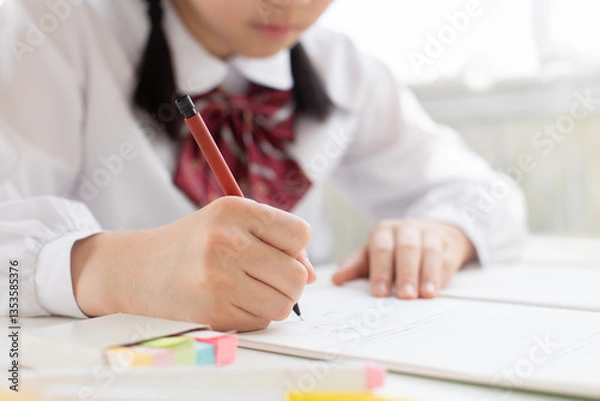 Obraz 勉強する受験生