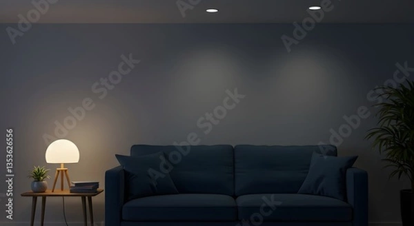 Obraz modern living room