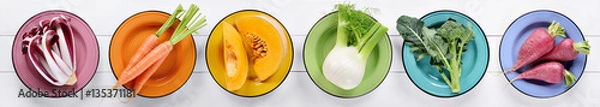 Obraz Kolekcja kolorowych warzyw
