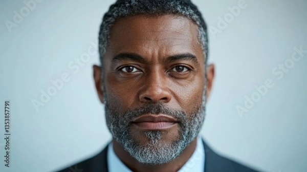 Obraz Man looking at camera