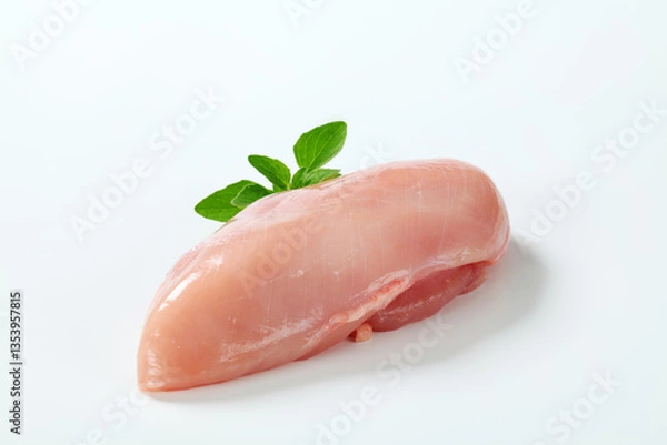 Obraz Raw chicken breast fillet