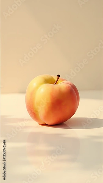 Obraz peach on the table 