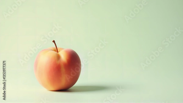 Obraz peach on the table 