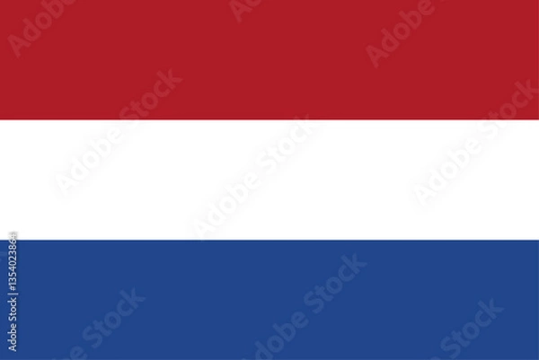 Fototapeta Flag of Netherlands