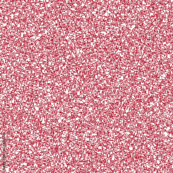 Obraz red grid scribble medium