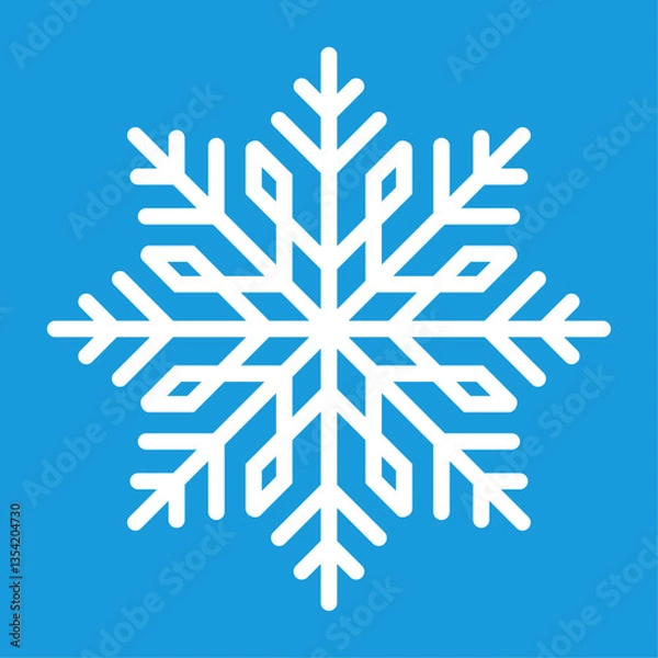 Obraz snowflake 3