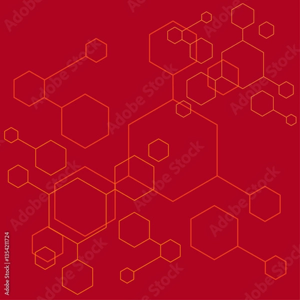 Obraz polygon design 1