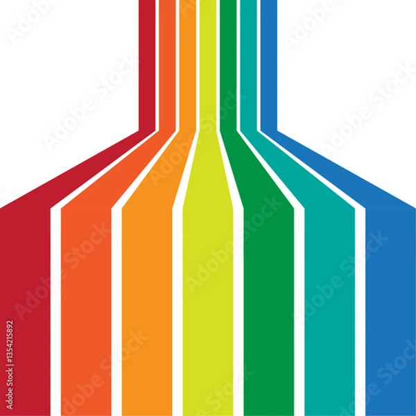 Obraz flowing colours