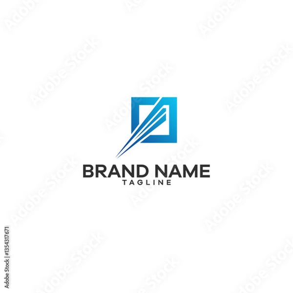 Fototapeta Technology logo