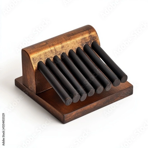 Fototapeta Generic Freedom Chime Moment Background. Black Juneteenth