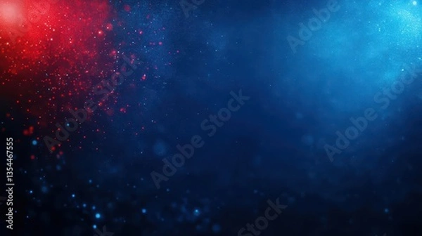 Fototapeta abstract cinematic film texture with noise, grain and dust background with copy space for product presentation