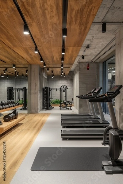 Obraz Modern gym interior