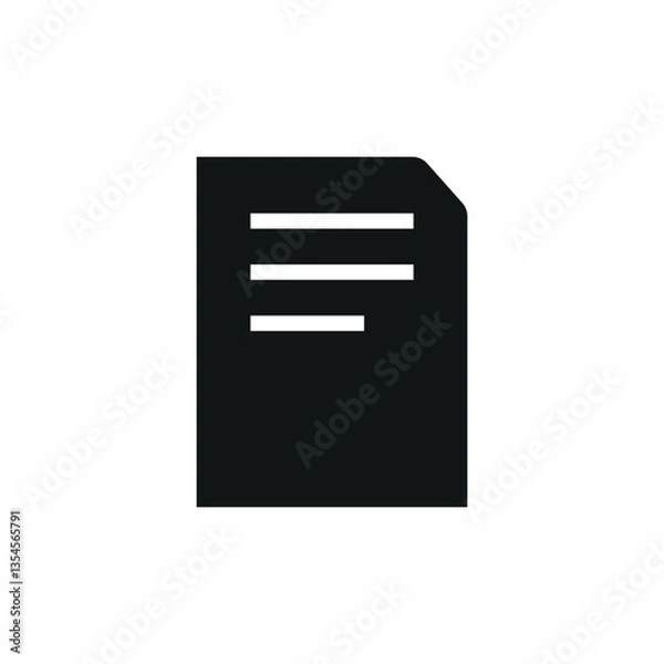 Fototapeta Reader sharp icon
