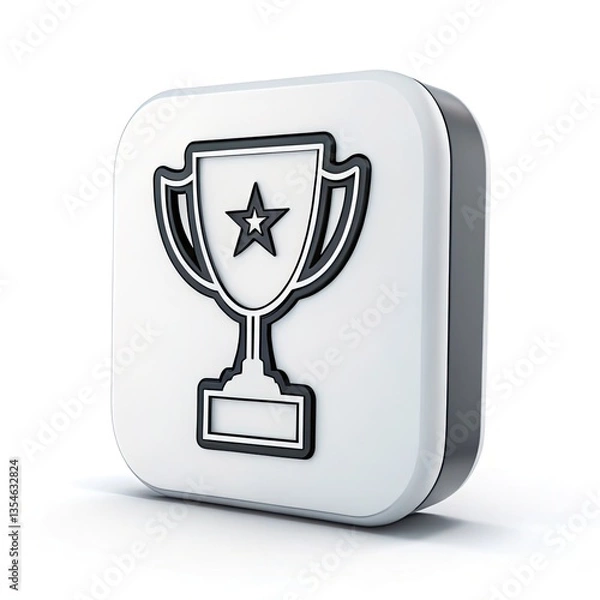 Fototapeta gold trophy cup