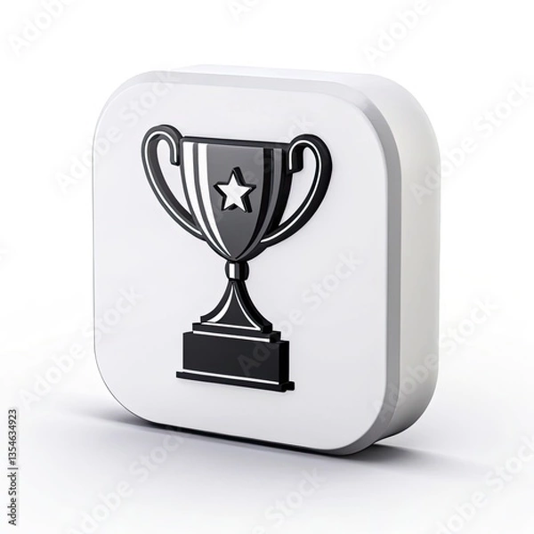 Fototapeta gold trophy cup
