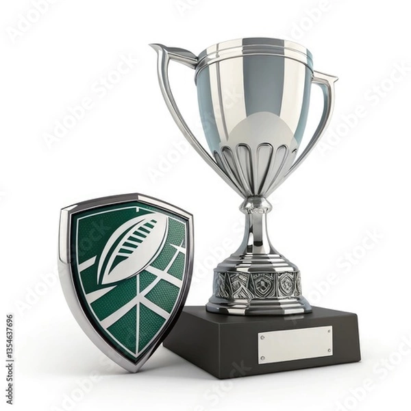 Fototapeta gold trophy cup