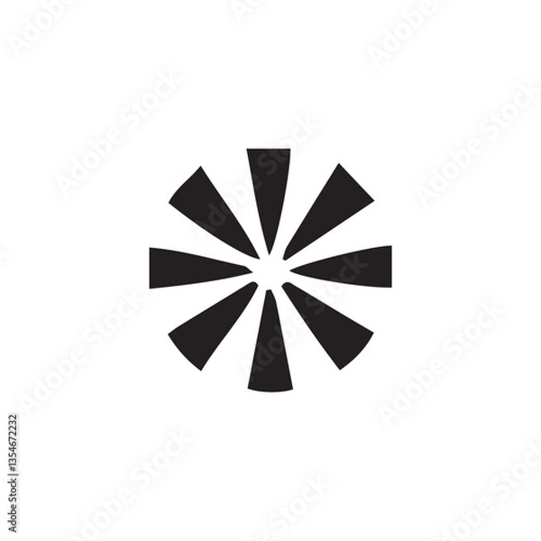 Fototapeta abstract geometric shape