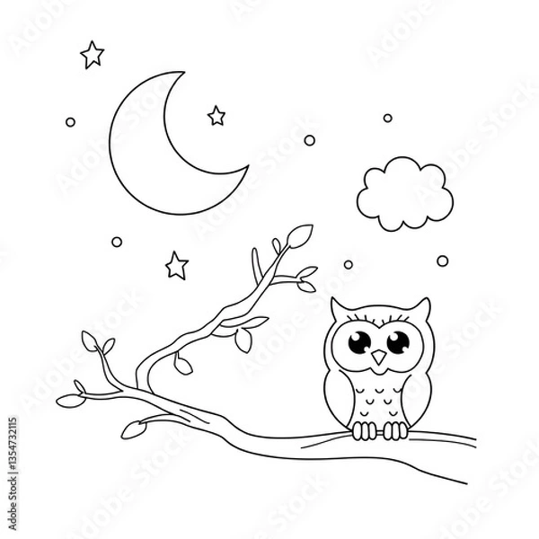 Obraz The easy-to-color lines make it great for kids and adults, whether for stress relief, mindfulness, or creative fun. 