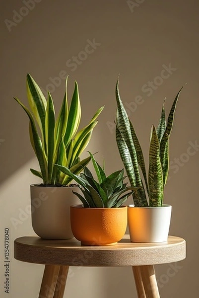 Obraz Indoor Plants in Pots