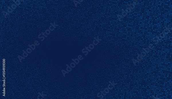 Obraz Abstract Pixel Pattern.. Blue Tech Finance Fintech Background Abstract Business Tech Science Vector Backdrop.