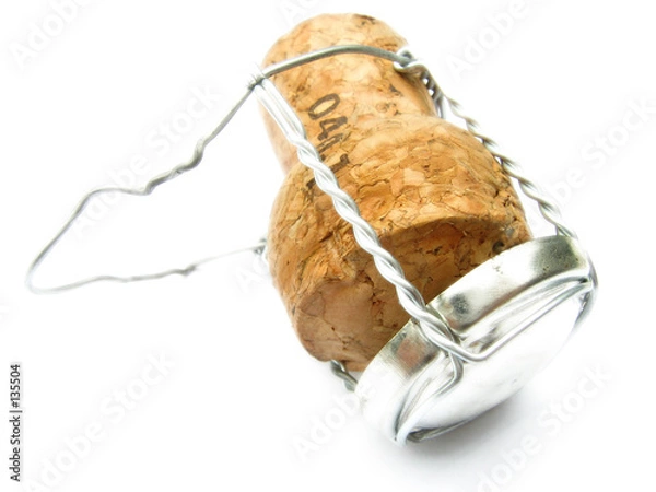 Fototapeta bouchon de champagne