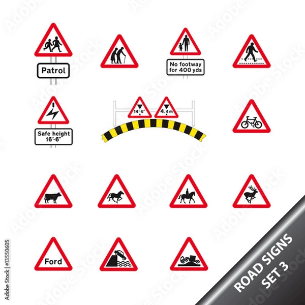 Fototapeta Road Signs