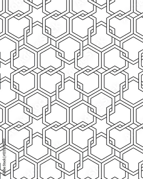 Fototapeta seamless geometric pattern