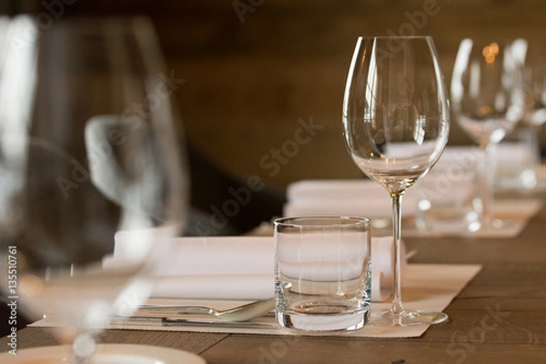 Fototapeta Elegant decorated table