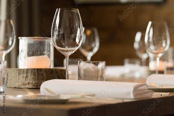 Fototapeta Elegant decorated table