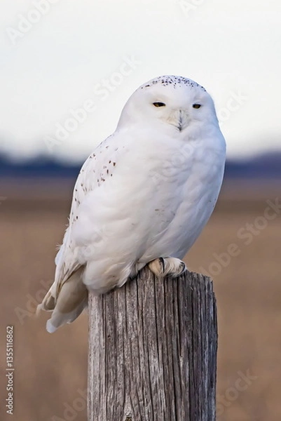 Obraz snowy owl