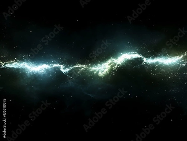 Obraz Cosmic Nebulae Energy Flow.