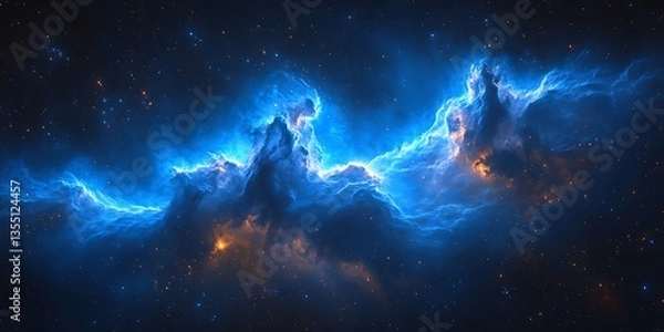 Obraz Cosmic Nebulae in Deep Space. (1)