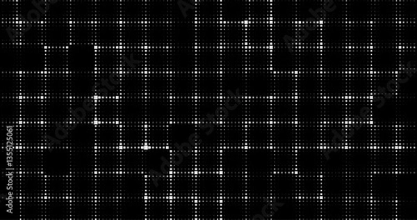 Fototapeta Pixels texture. Pixel Abstract Mosaic Gradient Design Background. Monochromatic Abstract Background Isolated . Vector Illustration.