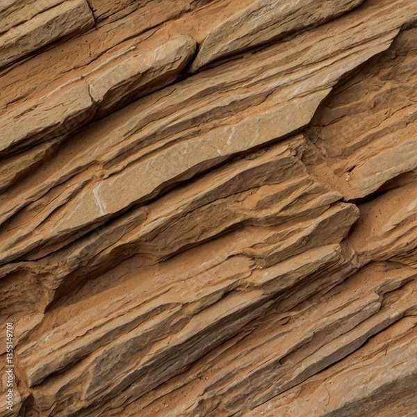 Obraz Weathered sandstone with rough texture, sandstone texture