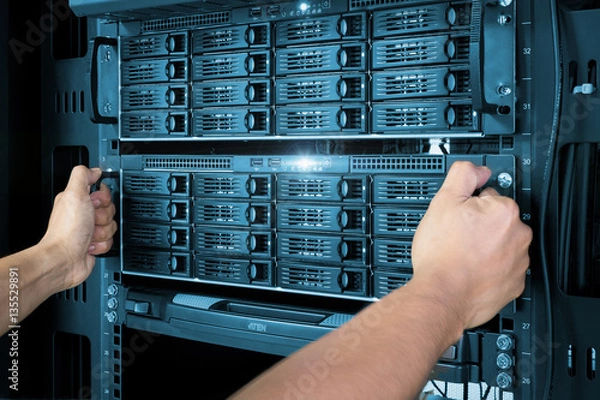 Obraz network attached storage (NAS)