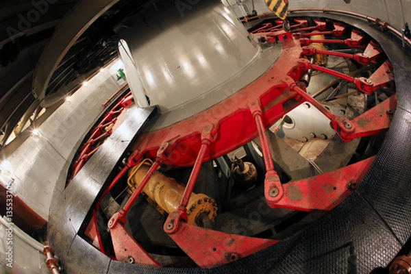 Fototapeta generator stator hydroelectric