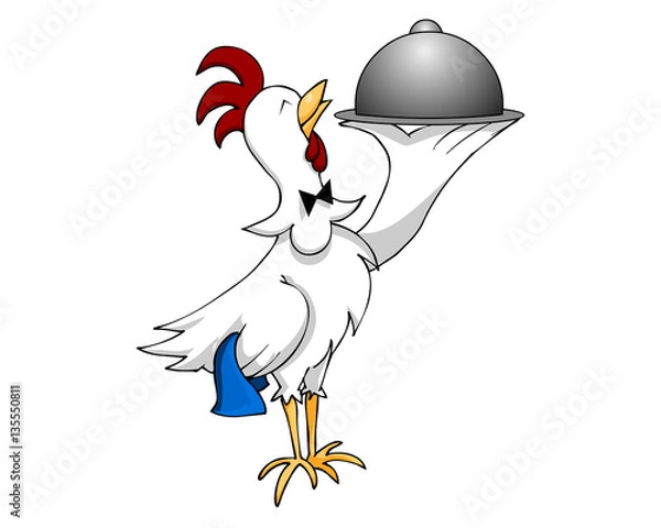 Obraz Cartoon chicken
