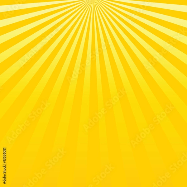 Obraz Sunburst vector
