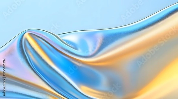 Fototapeta abstract blue background,  generation AI  
