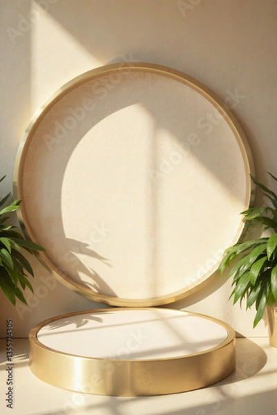 Obraz Modern Product Stage with Natural Light