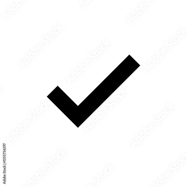 Fototapeta Small Check Icon