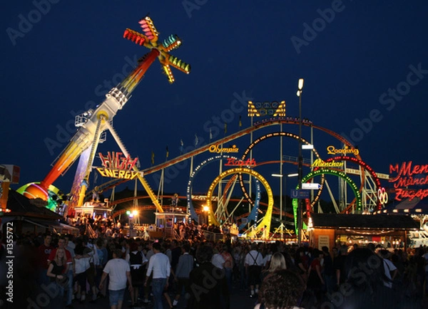 Fototapeta achterbahn